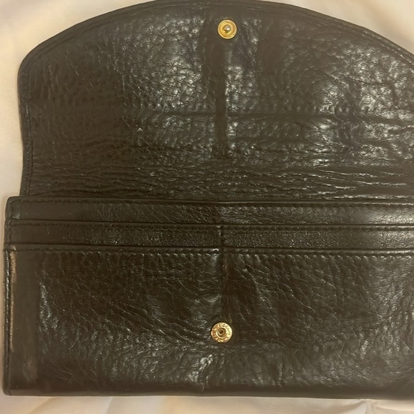 Authentic Chloe pebble bow leather wallet - Picture 3 of 13
